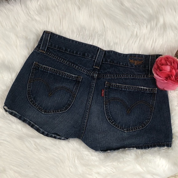 Levi's Pants - Levi’s Slouch Denim Shorts-Size 11